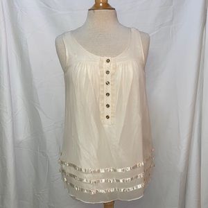 Juicy Couture Silk tank top size 2
